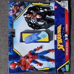 Spider-Man Marvel Vs Venom Battle Packs - 6 Inch Scale Venom Action Figure 2-Pac